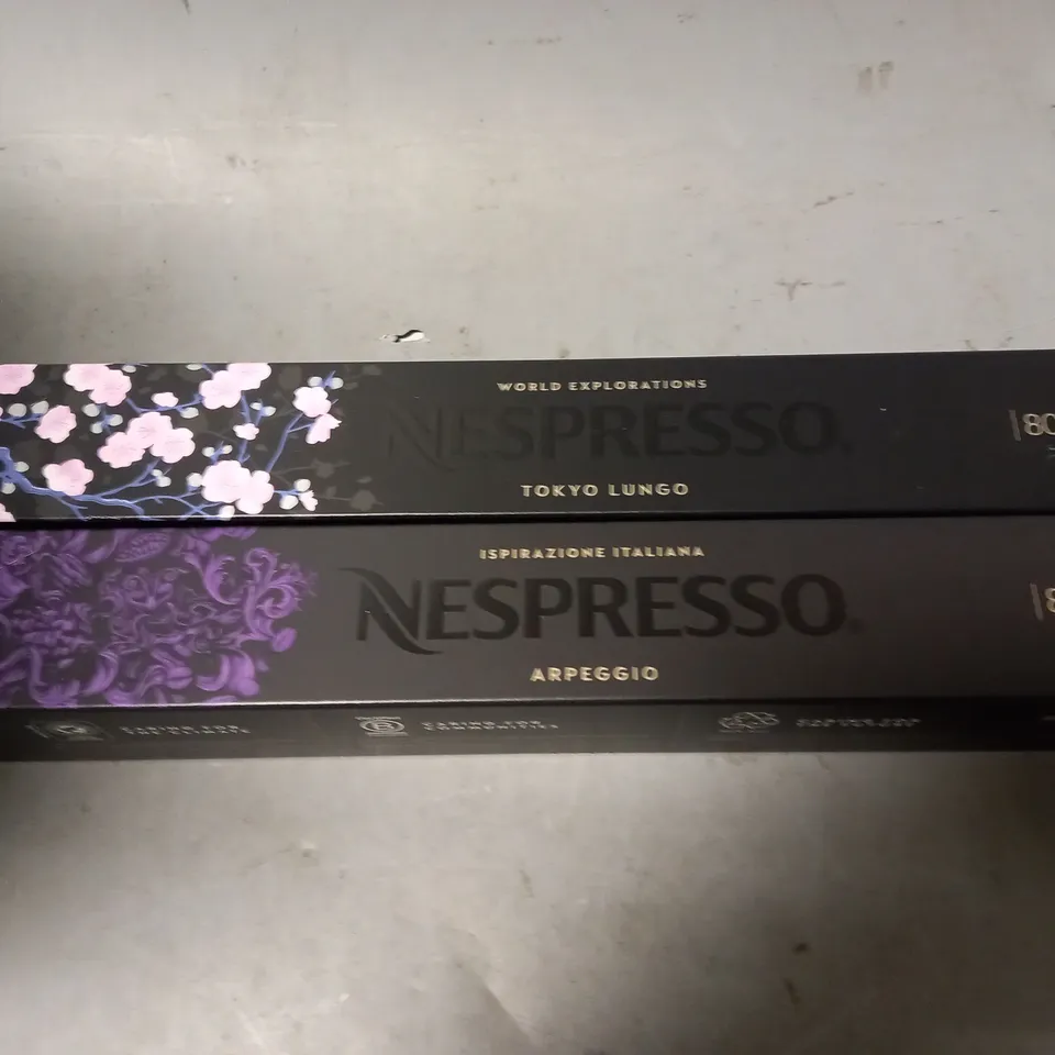 NESPRESSO CAPSULES TOKYO LUNGO AND ARPEGGIO X40