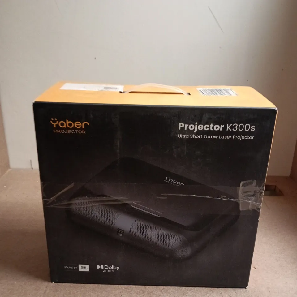YABER PROJECTOR K300S – ULTRA SHORT THROW LASER PROJECTOR (BOXED)