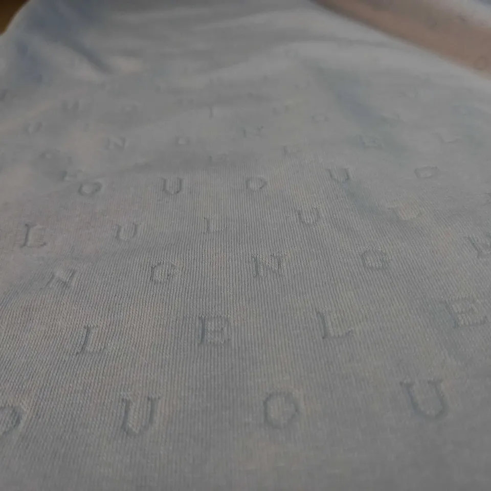 LOUNGE LIGHT GREY/LOGO FRILLED LOUNGE WEAR - SMALL