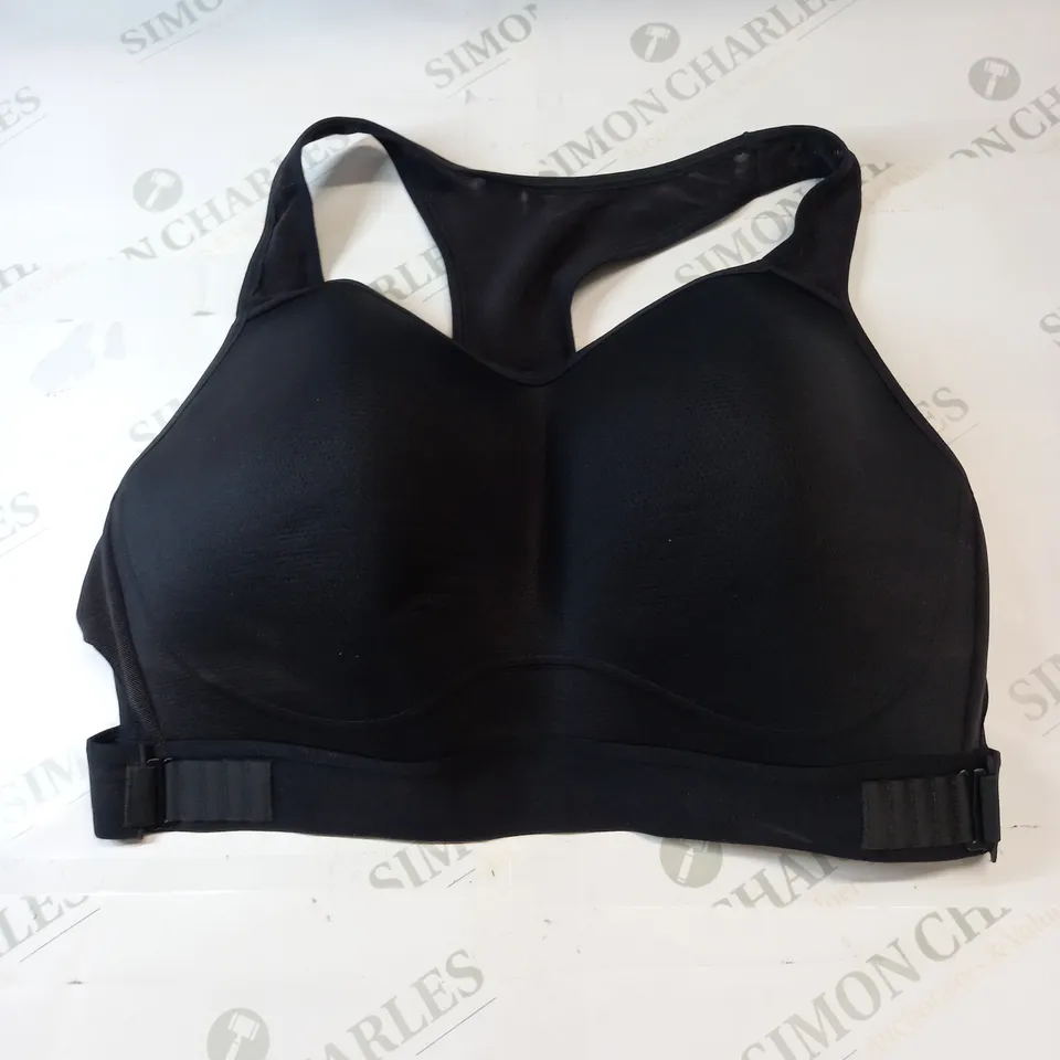 GYMSHARK SPORTS BRA IN BLACK SIZE 40D/DD