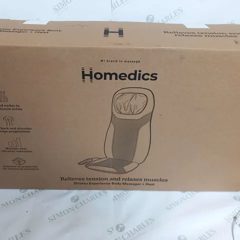 BOXED HOMEDICS SBM-75H-GB GEL BACK MASSAGER