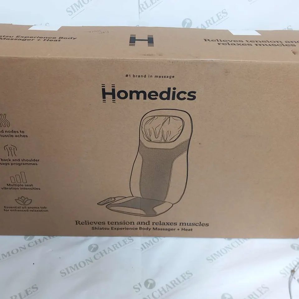 BOXED HOMEDICS SBM-75H-GB GEL BACK MASSAGER