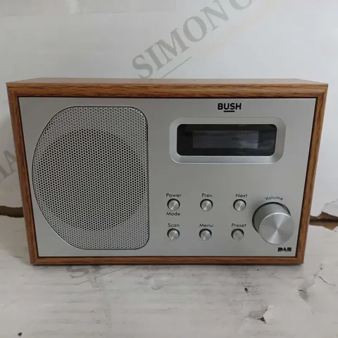 BOXED BUSH DAB/FM RADIO