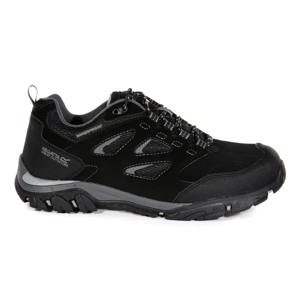 BRAND NEW REGATTA MEN’S HOLCOMBE WATERPROOF LOW WALKING SHOES UK SIZE 8