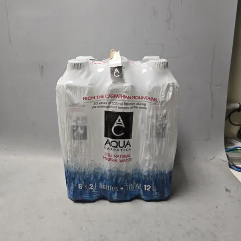 AQUA STILL NATURAL MINERAL WATER 6 X 2L