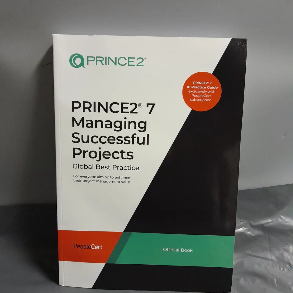 PRINCE2 7 MANAGING SECCESSFUL PROJECTS OFFICAL BOOK