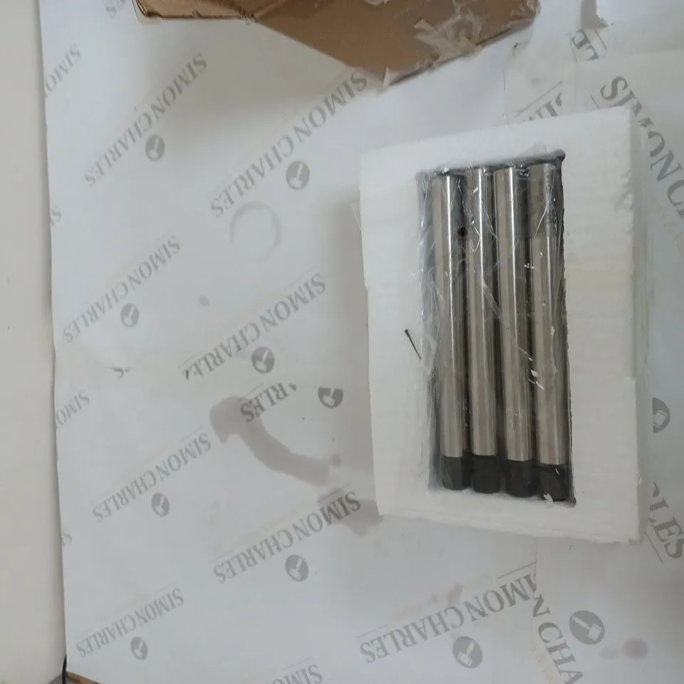 BOXED GARDEN REFLECTIONS SET OF 4 SOLAR COLOUR CHANGING POST LIGHTS