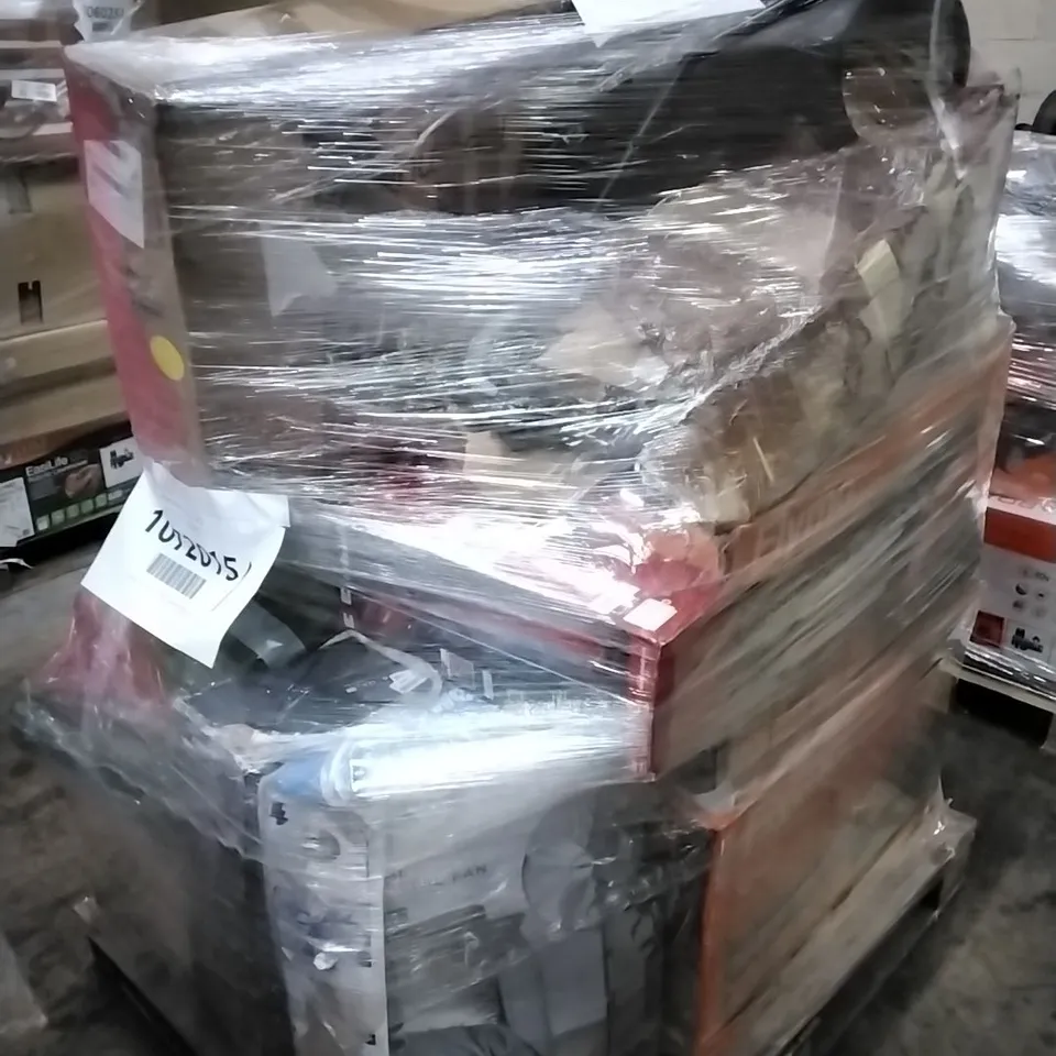 PALLET OF APPROXIMATELY 11 UNPROCESSED RAW RETURN HOUSEHOLD AND ELECTRICAL GOODS TO INCLUDE;