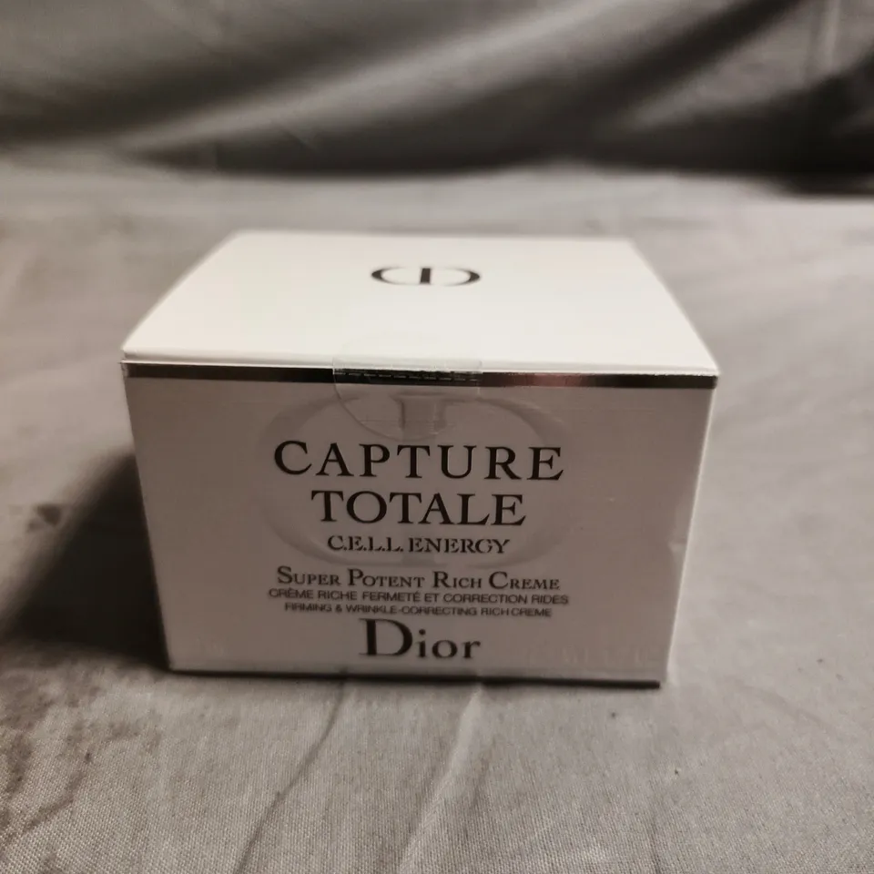 SEALED DIOR CAPTURE TOTALE SUPER POTENT RICH CREME – FACIAL SKIN CARE - 50ML