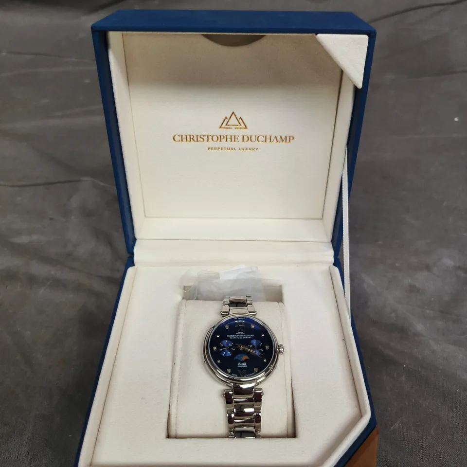 CHRISTOPHE DUCHAMP PERPETUAL LUXURY WRISTWATCH 