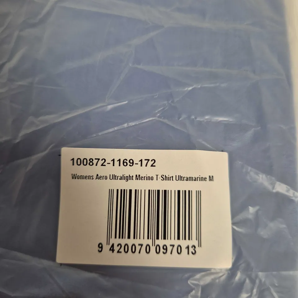 UK M MONS ROYALE AERO ULTRALIGHT MERINO T-SHIRT – ULTRAMARINE