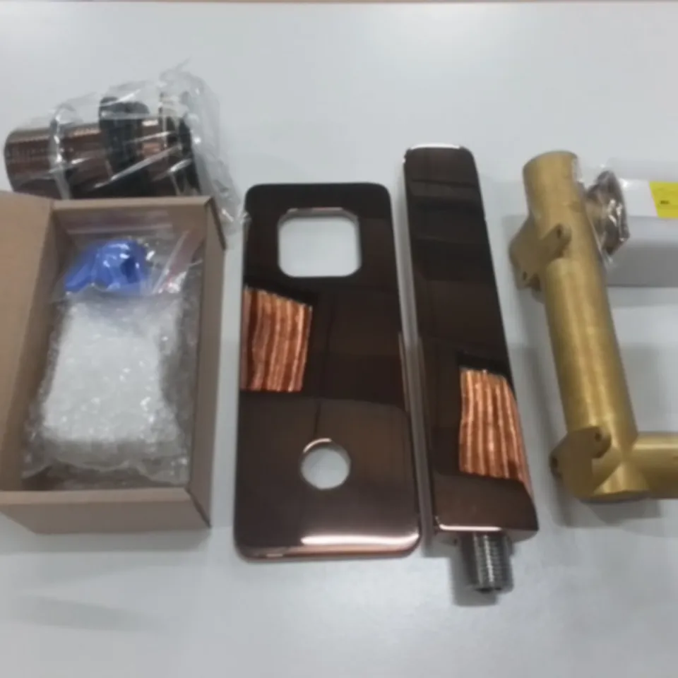 BOXED AS NEW CALYPSO RIALTO WALL MOUNTED BASIN TAP IN ROSE GOLD 