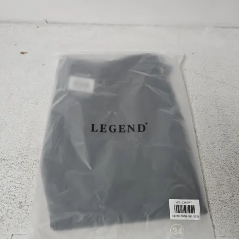 LEGEND SLIM CINCH TROUSER – GREY - SIZE W34