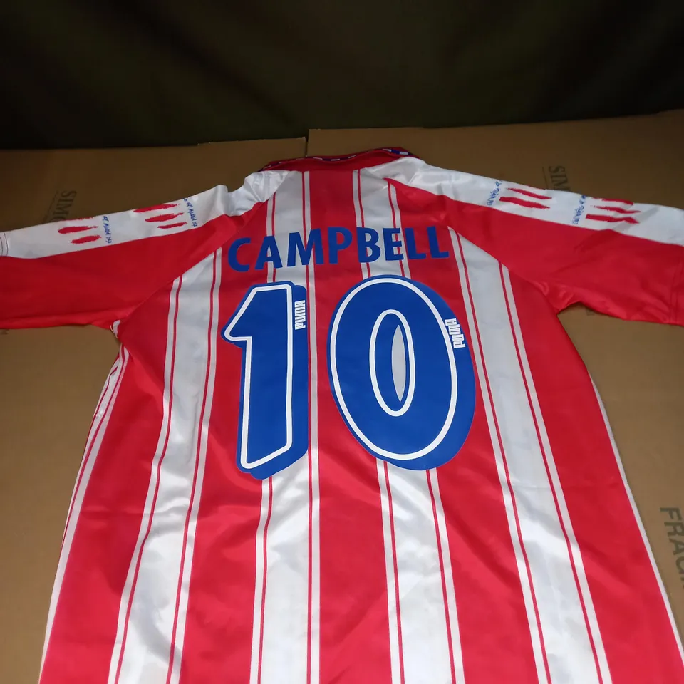 MENS RETRO ATHLETICO MADRID HOME JERSEY SIZE UNSPECIFIED
