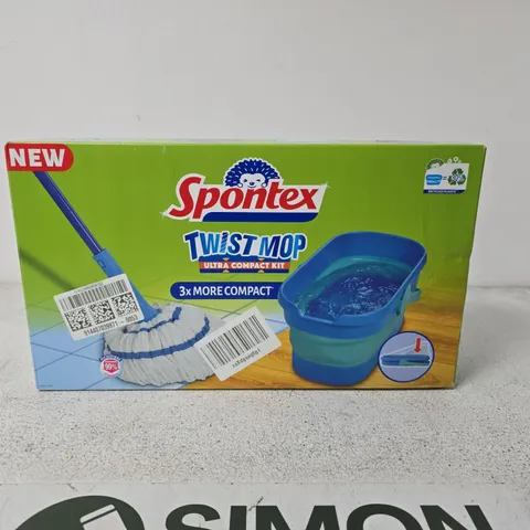 SPONTEX TWIST MOP ULTRA COMPACT KIT