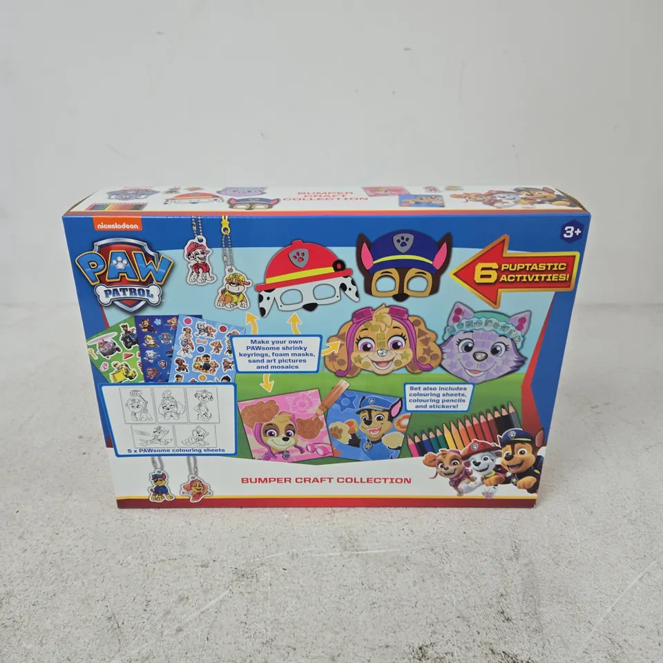 PAW PATROL BUMPER CRAFT COLLECTION 