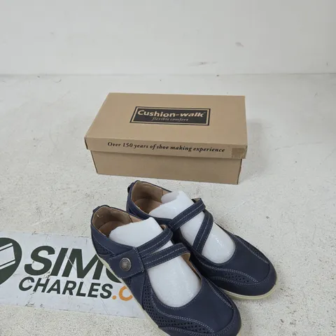 CUSHION-WALK NAVY ' SHOES – MARY JANE STYLE, UK 4