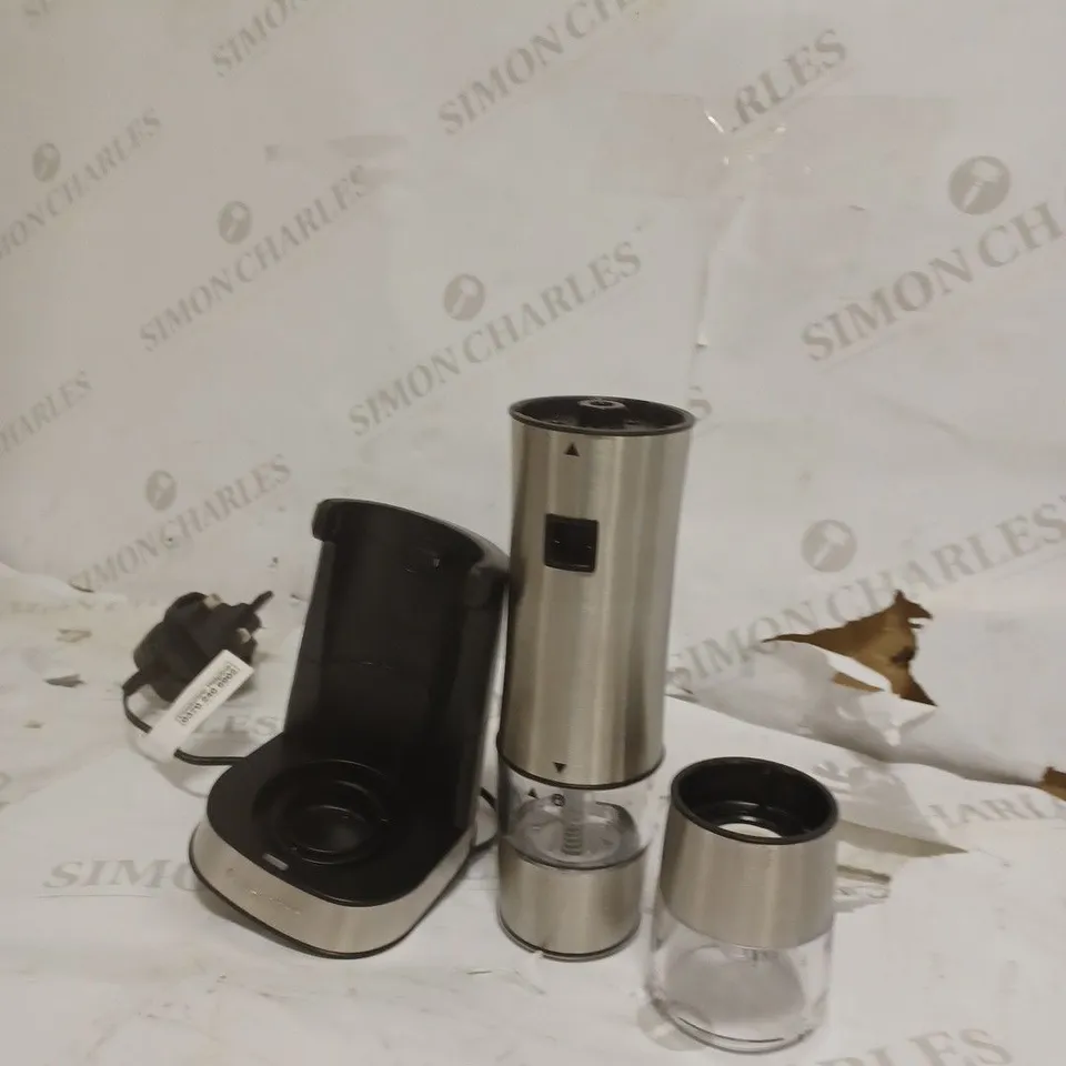 CUISINART RECHARGEABLE SEASONING MILL ELECTRIC SALT & PEPPER GRINDER