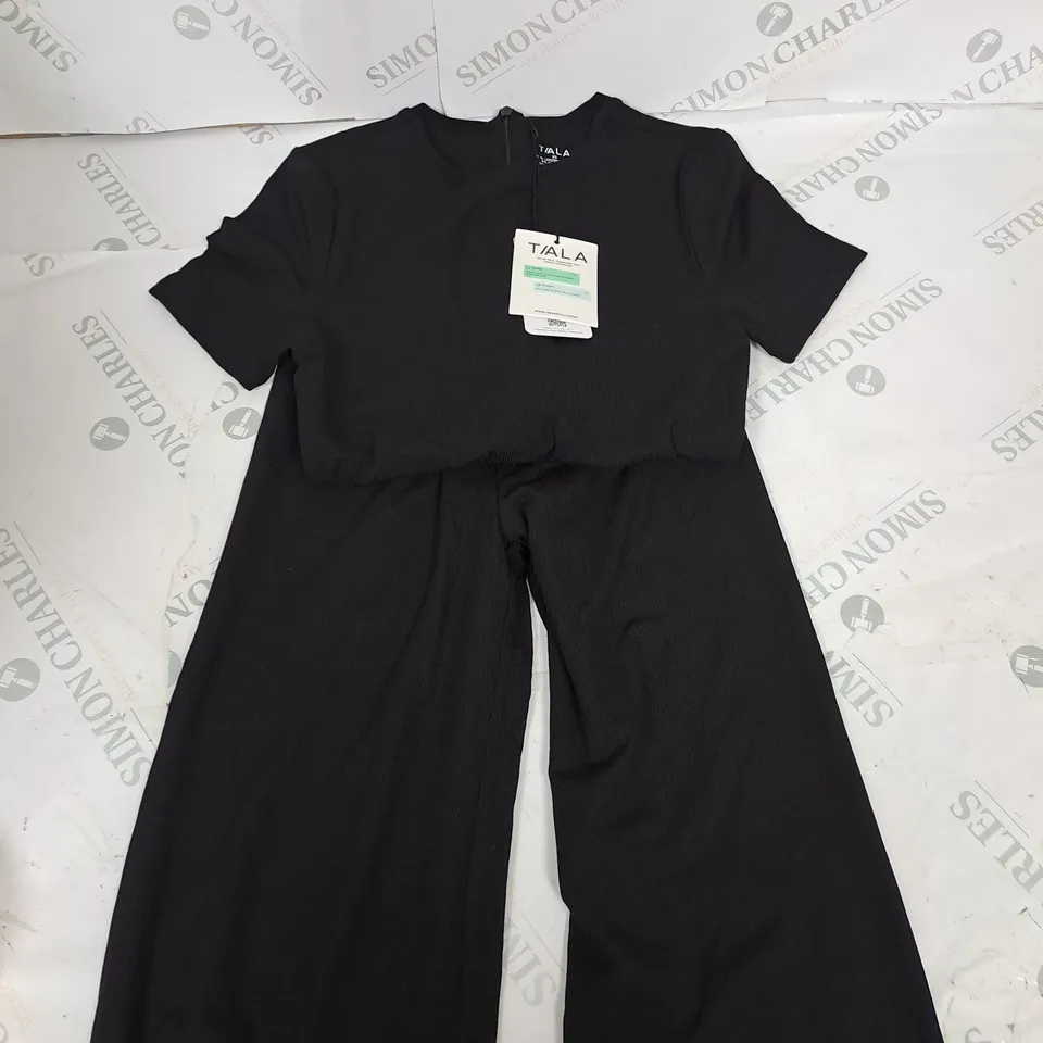 TALA SCULPTING LOUNGE T-SHIRT WIDE LEG JUMPSUIT SIZE XS