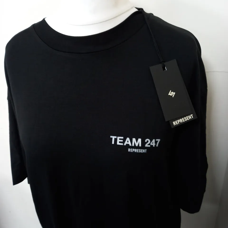REPRESENT TEAM 247 OVERSIZED T-SHIRT SIZE M