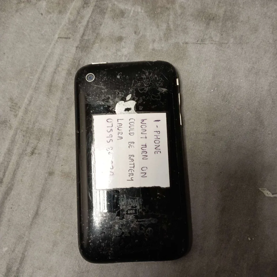 APPLE IPHONE – BLACK – 