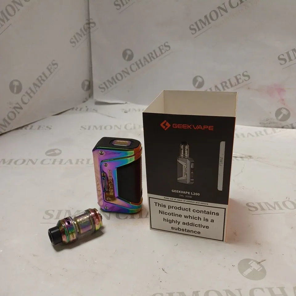 BOXED GEEK VAPE GEEKVAPE L200 - SILVER. 