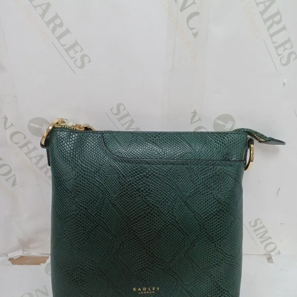 RADLEY LONDON 2.0 SMALL ZIP BAG - DARK GREEN 
