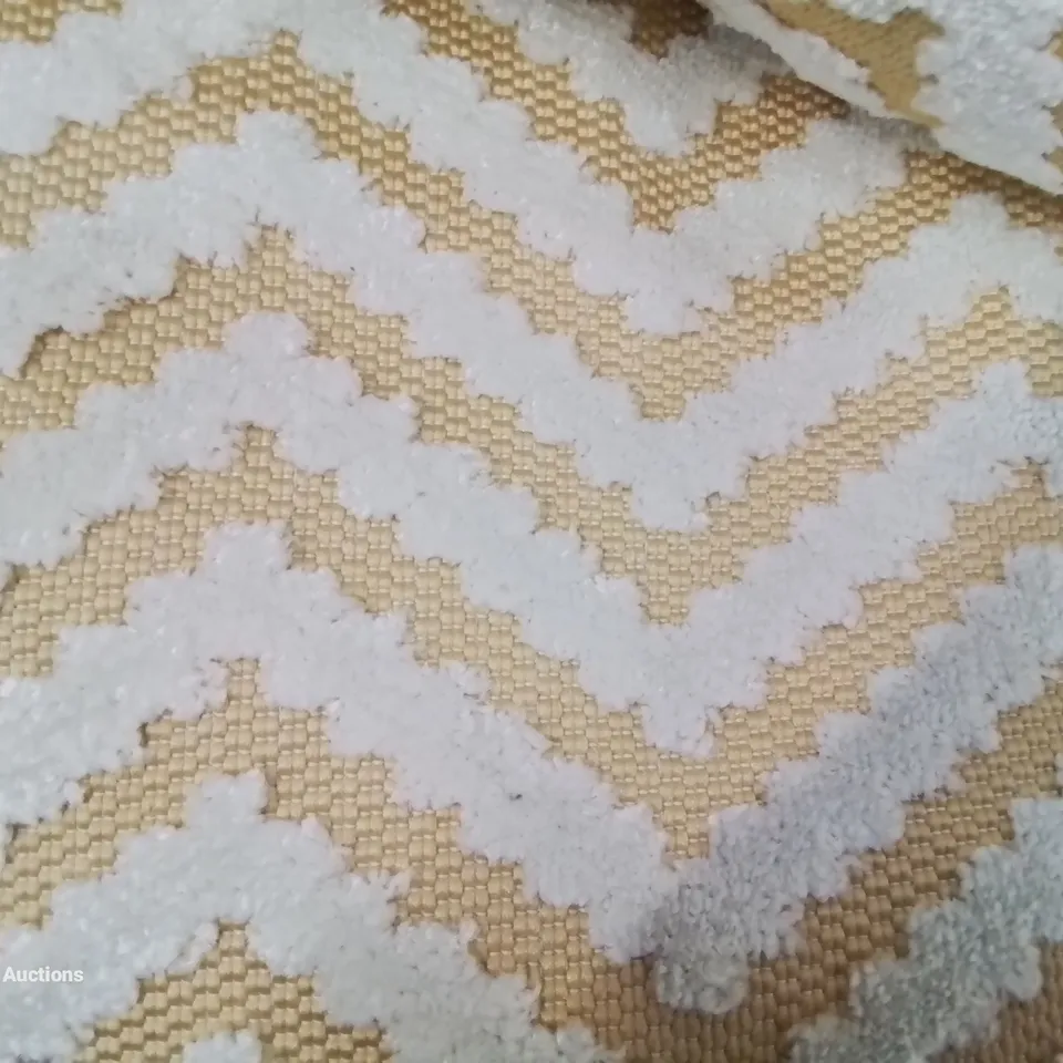 EDWARD FLATWEAVE YELLOW AREA RUG SIZE 160X220