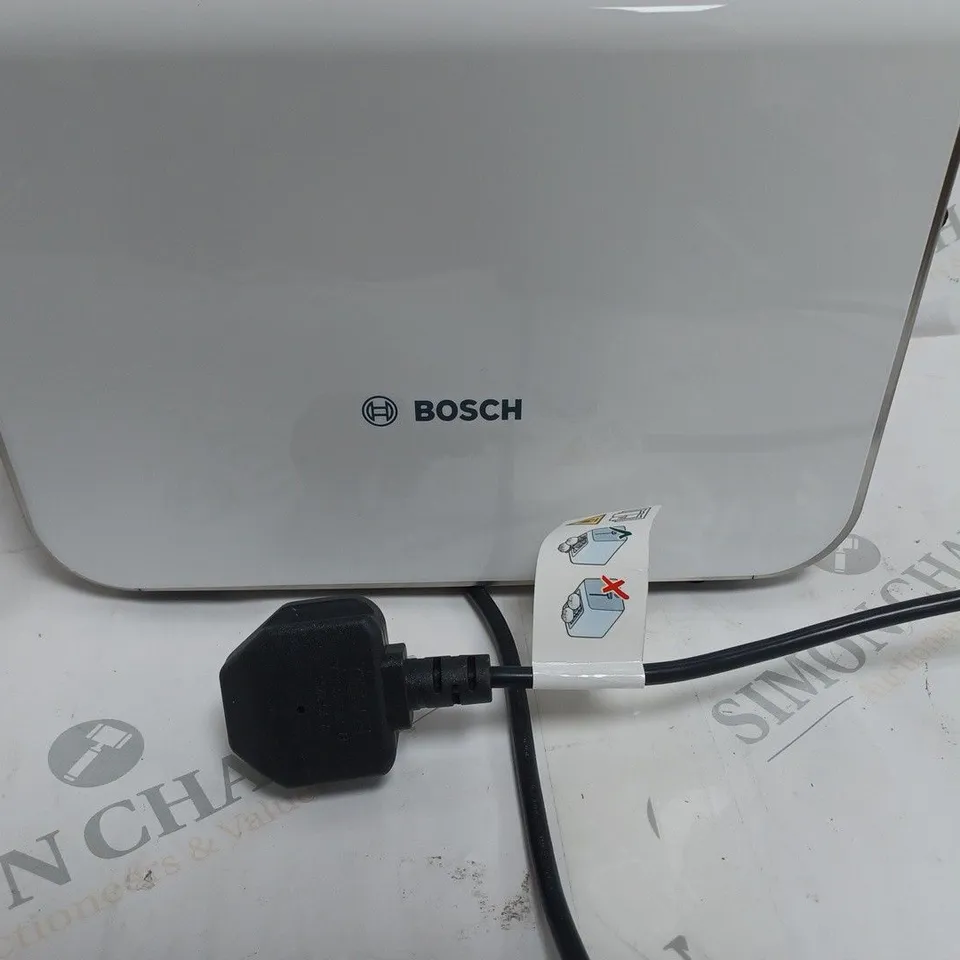 BOXED BOSCH TOASTER STYLINE RANGE, MIRROR HEATING, AUTOHEAT CONTROL