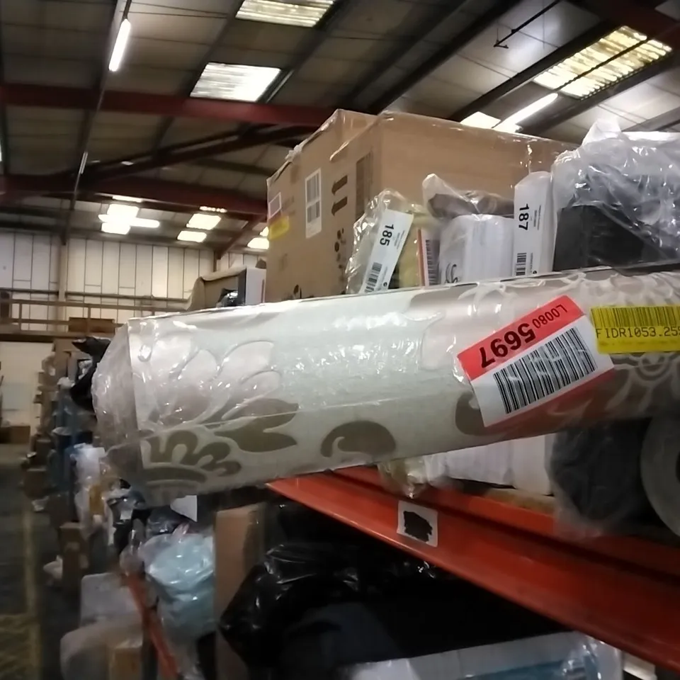 10M X 53CM SEMI-GLOSS WALLPAPER ROLL COLOUR: ROSE