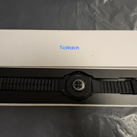 BOXED TICWATCH SMART WATCH IN BLACK