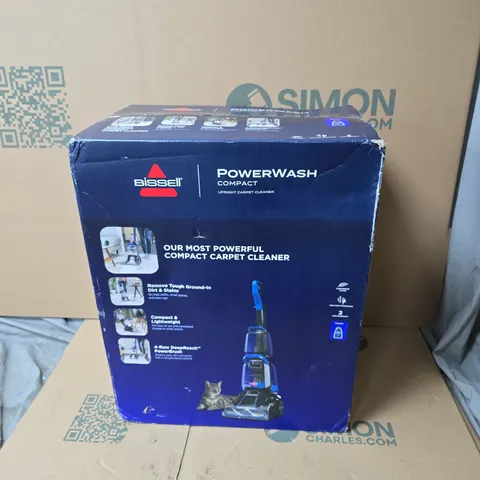 BISSELL POWERWASH COMPACT UPRIGHT CARPET CLEANER – BOXED