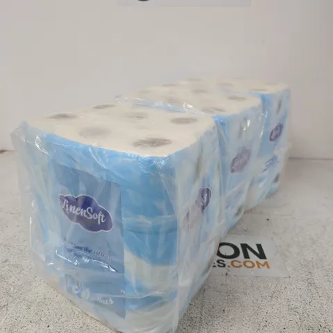 LINENSOFT TOILET TISSUE 2-PLY (DP) – BULK PACK, 3 X 18 ROLLS
