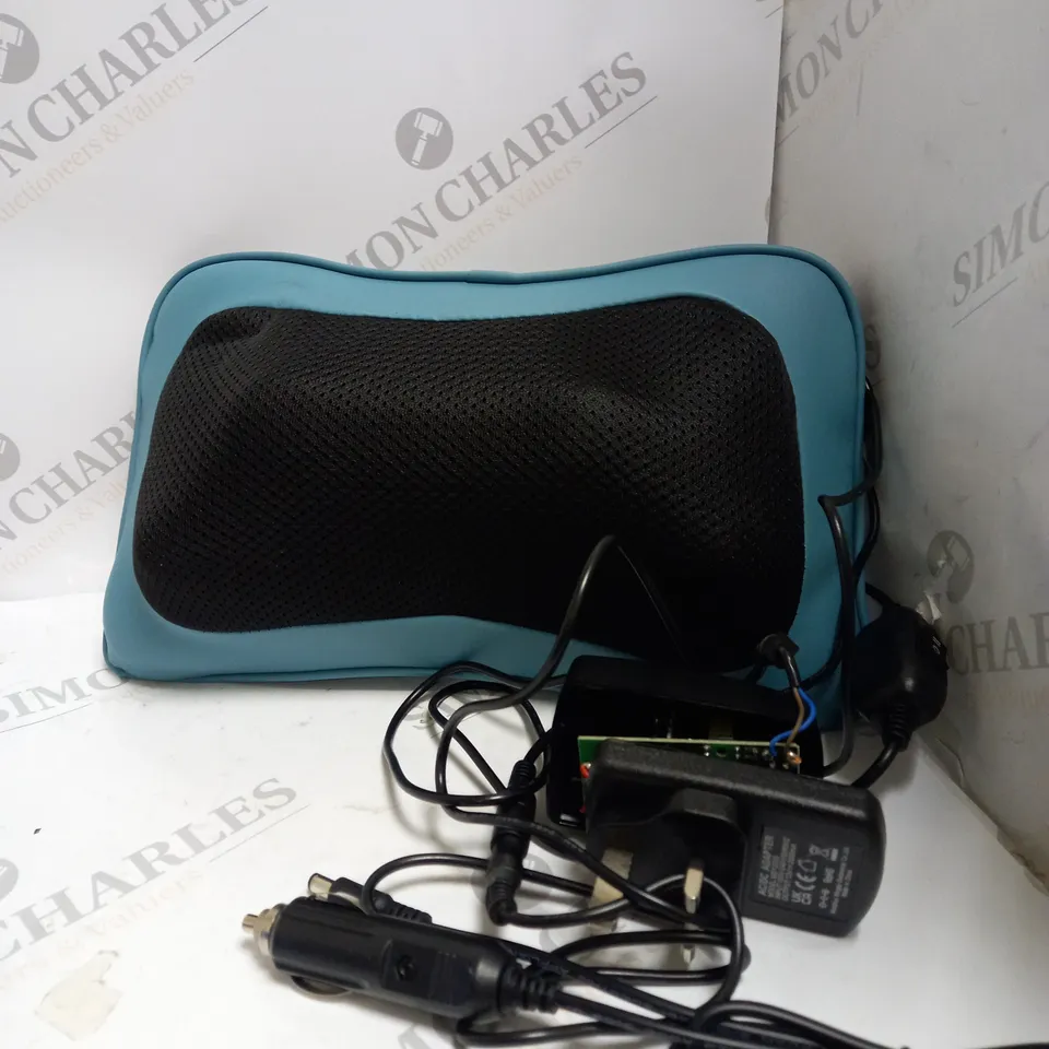 BOXED MO CUISHLE SHIATSU NECK & BACK MASSAGER PILLOW 