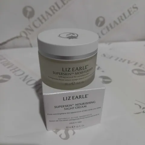 LIZ EARLE SUPERSKIN NOURISHING NIGHT CREAM 50ML BOXED