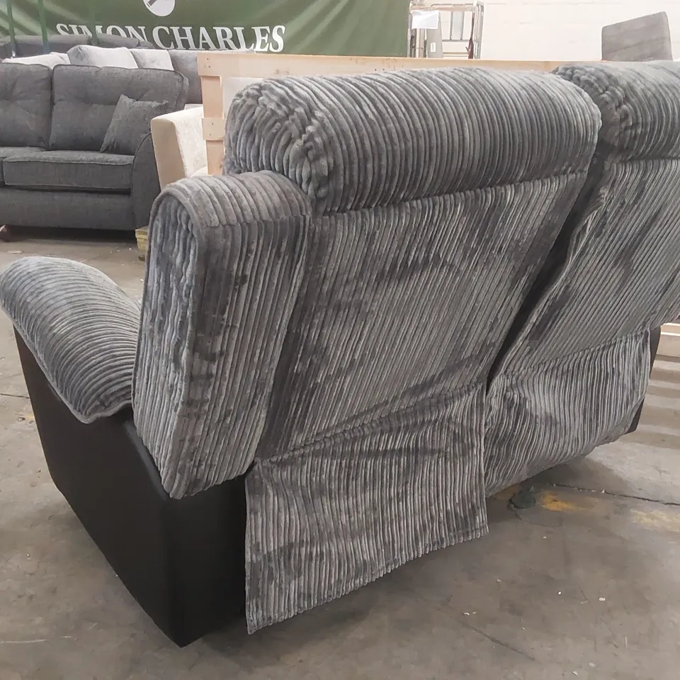 QUALITY DESIGNER ANDING 2 SEATER MANUAL RECLINER LOVESEAT
