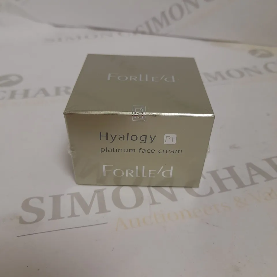 SEALED FORLLE'D HYALOGY PLATINUM FACE CREAM - 50G