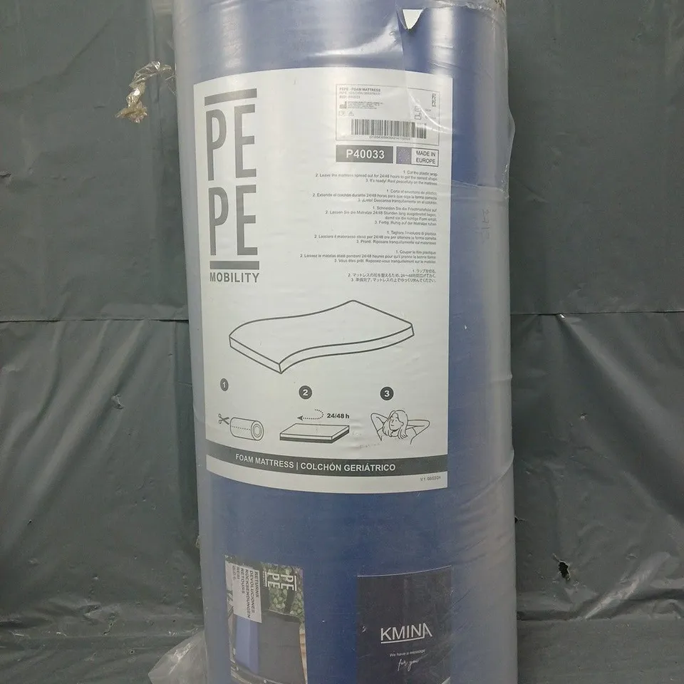 PEPE MOBILITY FOAM MATTRESS - COLLECTION ONLY 