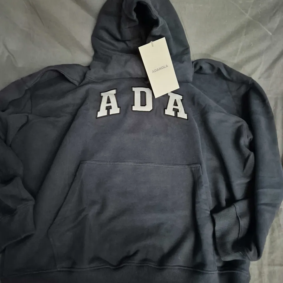 ADA OVERSIZED HOODIE – MIDNIGHT BLUE, UK SIZE M