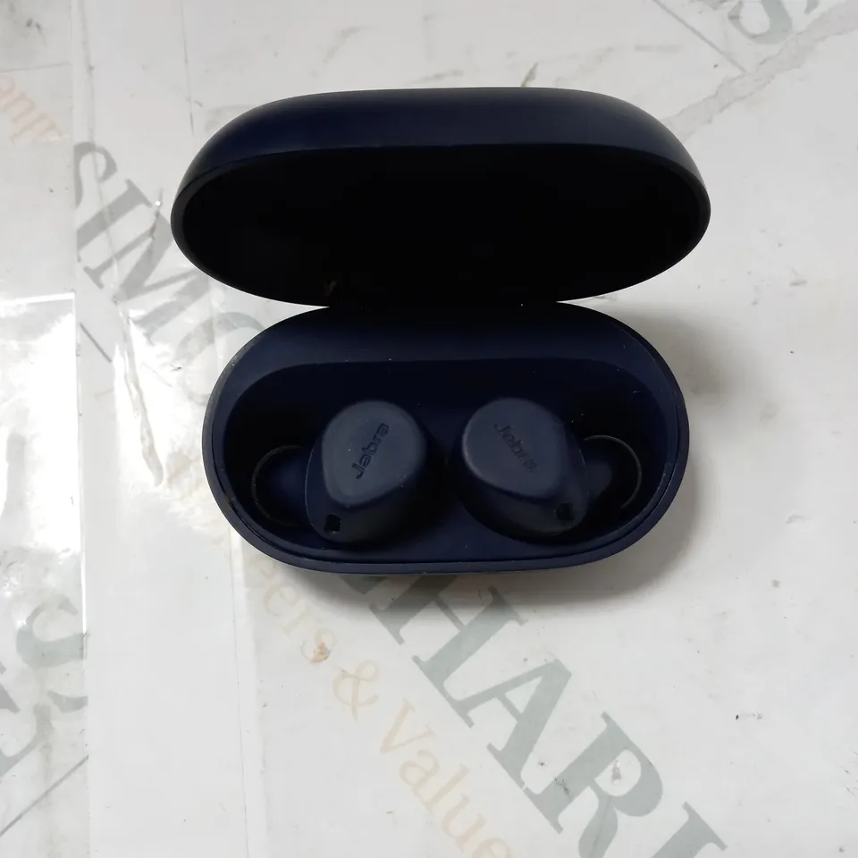 JABRA WIRELESS EARBUDS - BLUE. 