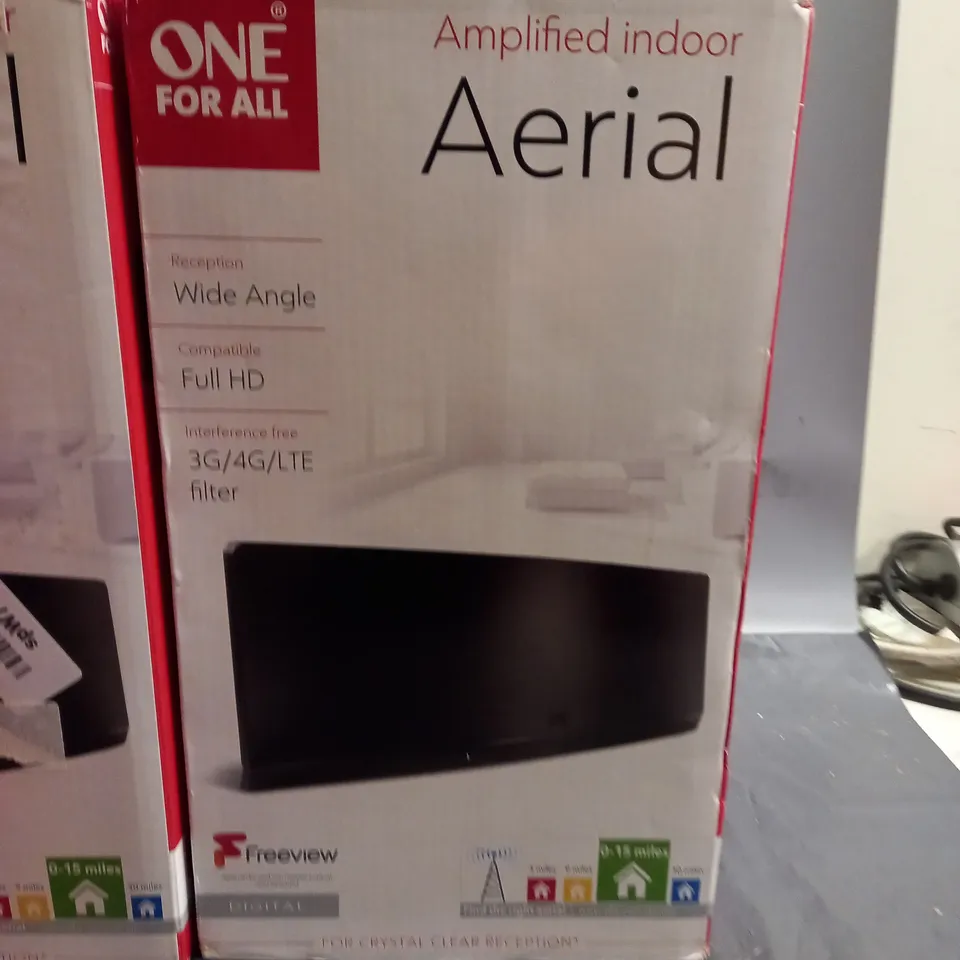 LOT OF 7 ONE FOR ALL AMPLIFIED INDOOR AERIALS