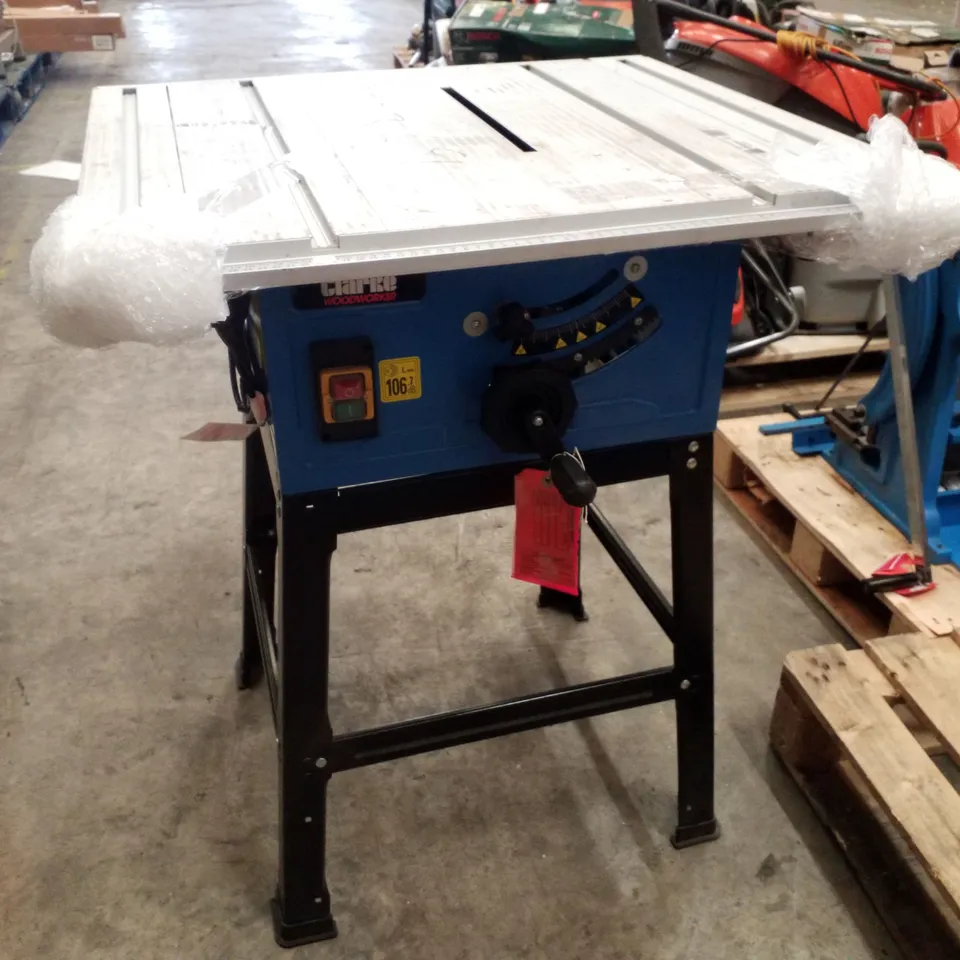 CLARKE CTS17 10" (250MM) EXTENDABLE TABLE SAW WITH STAND