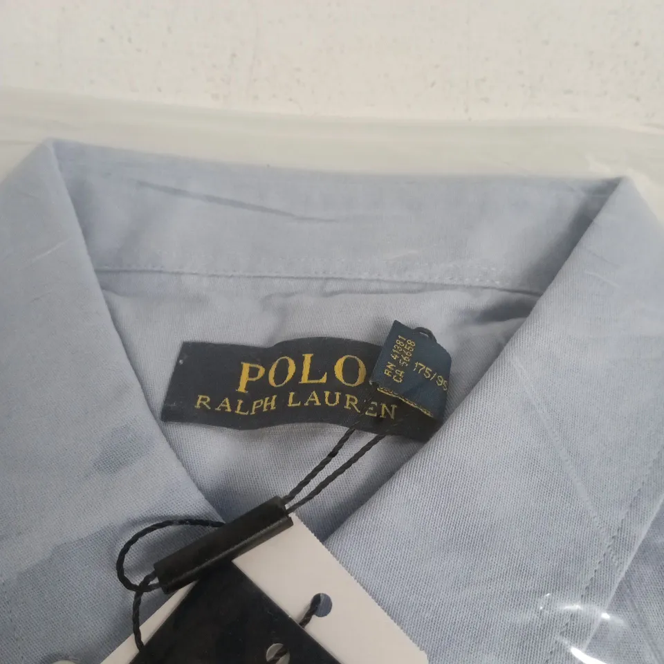 POLO RALPH LAUREN LIGHT BLUE SHIRT XL TAGGED