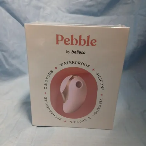 PEBBLE BY BELLESA – WATERPROOF SILICONE DUAL-MOTOR VIBRATOR (RECHARGEABLE)