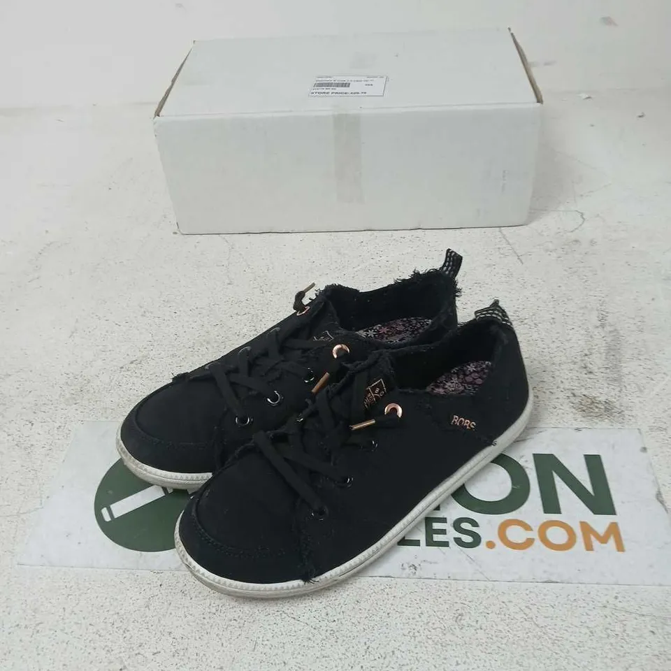 SKECHERS BOBS BLACK WOMEN'S TRAINERS UK 4.5