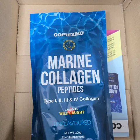 COREXIKO MARINE COLLAGEN PEPTIDES – UNFLAVOURED, 300G FOOD SUPPLEMENT