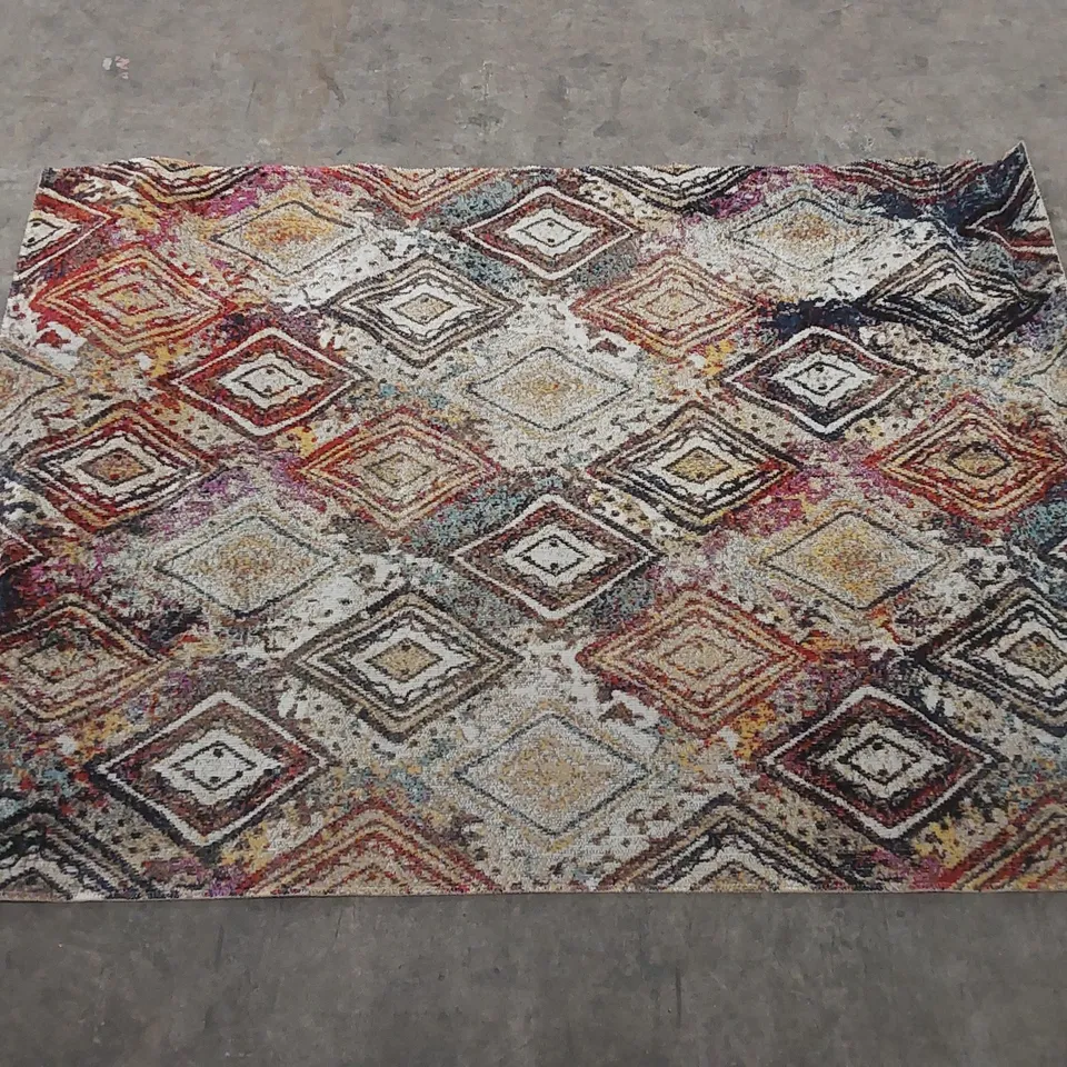 BRAND NEW PACO HOME ARTINO AREA RUG - MULTICOLOURED // SIZE: 120 X 170cm