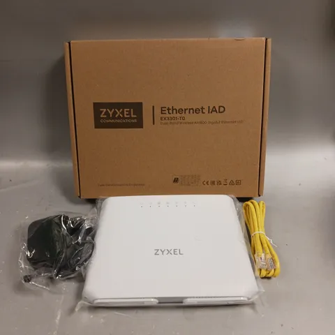 BOXED ZYXEL ETHERNET IAD DUAL-BAND WIRELESS ROUTER