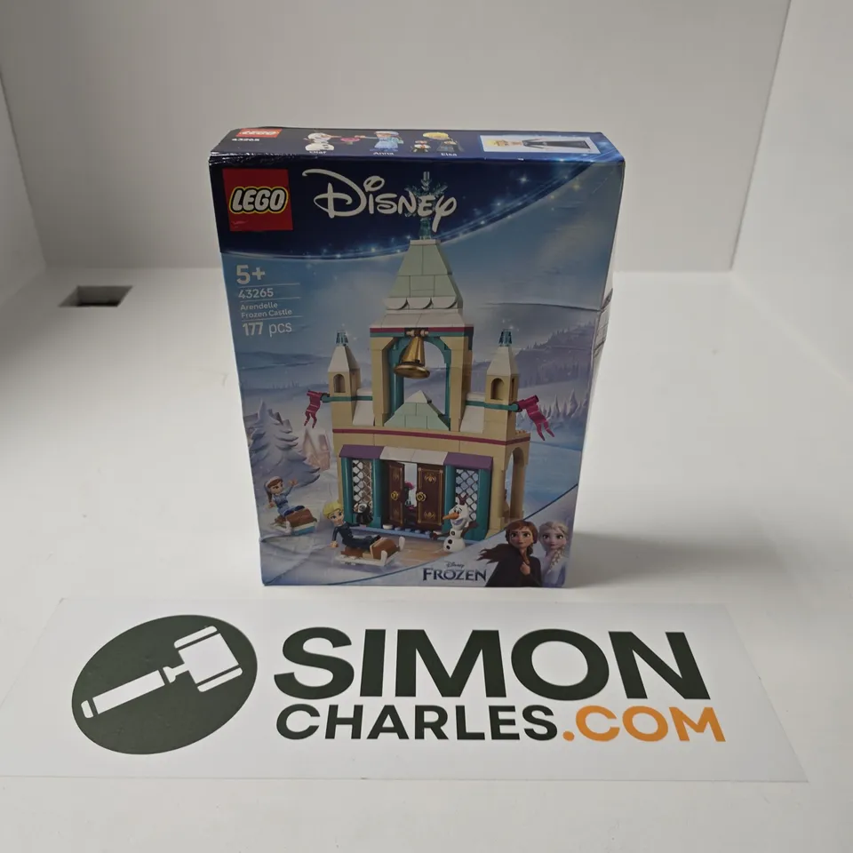 BOXED LEGO DISNEY ARENDELLE FROZEN CASTLE - 43265