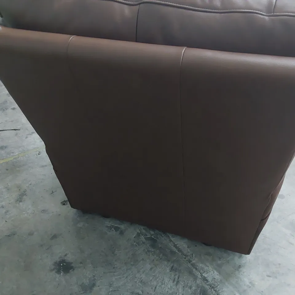 QUALITY BRITISH DESIGNER G PLAN SEATTLE ARMCHAIR CAPRI OAK LEATHER 